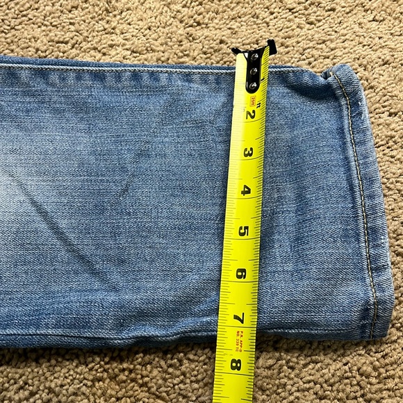 $8SALE Refuge Cropped Women's Juniors Relaxed Fit Size 7 Denim Jeans - Picture 11 of 14